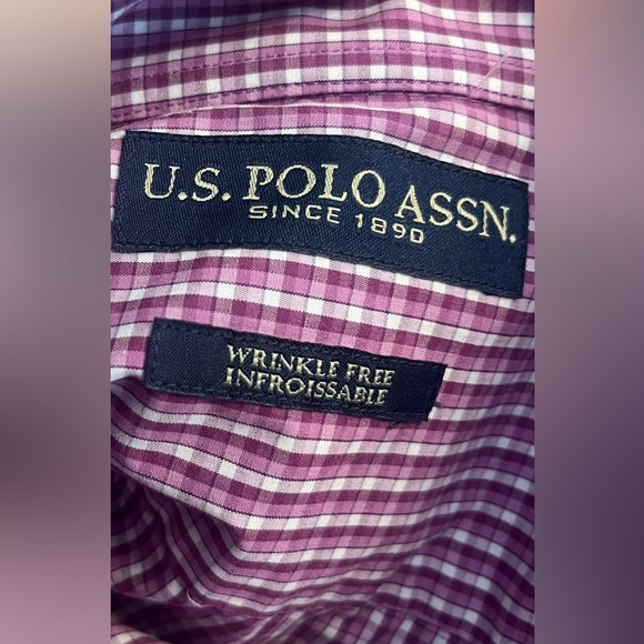 POLO Mens Long Sleeve Shirt in a Beautiful Bold Patrern! - Picture 7 of 7